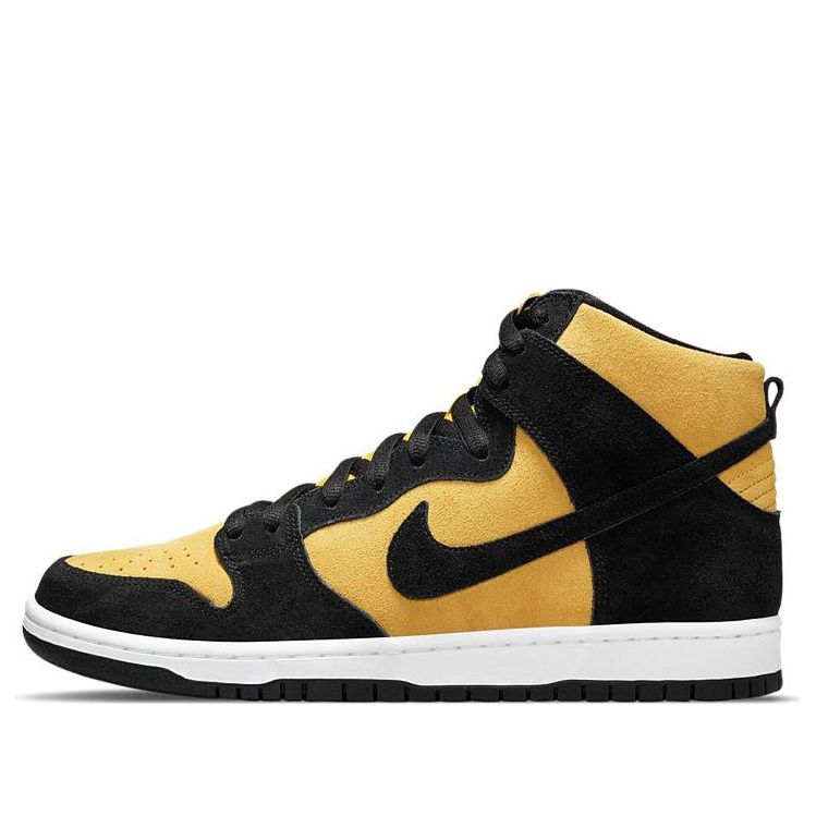 Nike SB Skateboard Dunk High Pro Reverse Goldenrod DB1640-001 sneakmarks