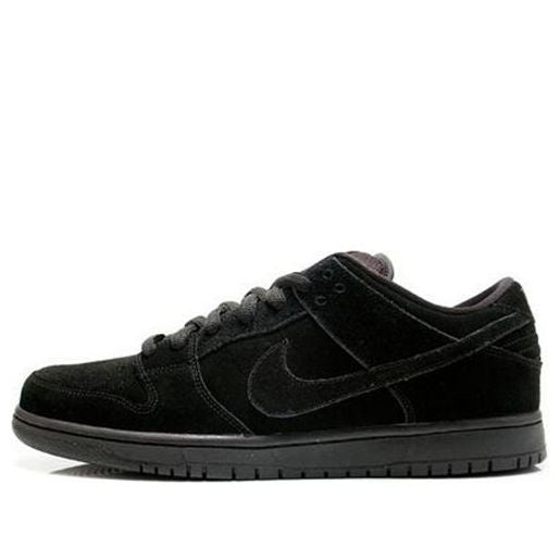 Nike Dunk Low Pro SB Skateboard 'Blackout' Black/ Black-Anthracite 304292-023 sneakmarks