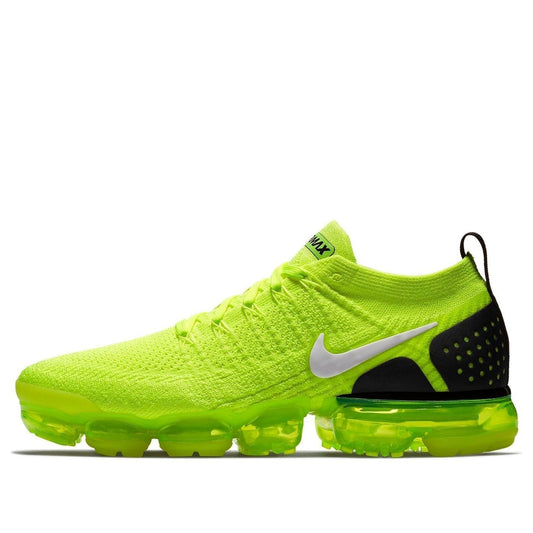 Nike Air VaporMax Flyknit 2 Volt Volt/White-Black 942842-700