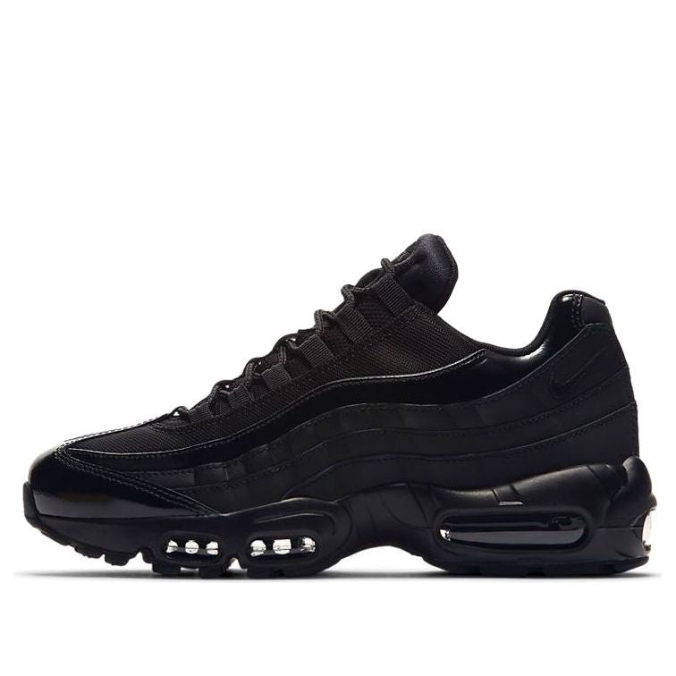 Nike Womens Air Max 95 'Black' Black/Black 307960-010 sneakmarks