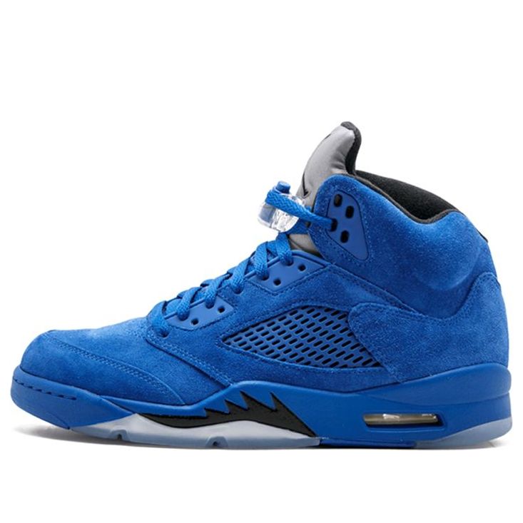 Air Jordan 5 Retro Flight Suit - Blue Suede 136027-401