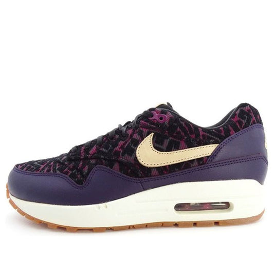 Nike Womens Air Max 1 PRM Purple Dynasty Red 454746-500 KICKSOVER