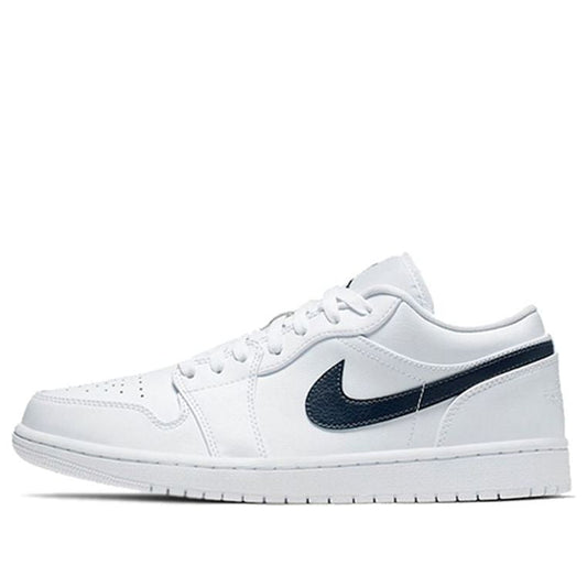 Air Jordan 1 Low White Obsidian 553558-114