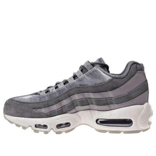 Nike Womens Air Max 95 LX 'Gunsmoke' Gunsmoke/Atmosphere Grey-Summit White AA1103-003 sneakmarks