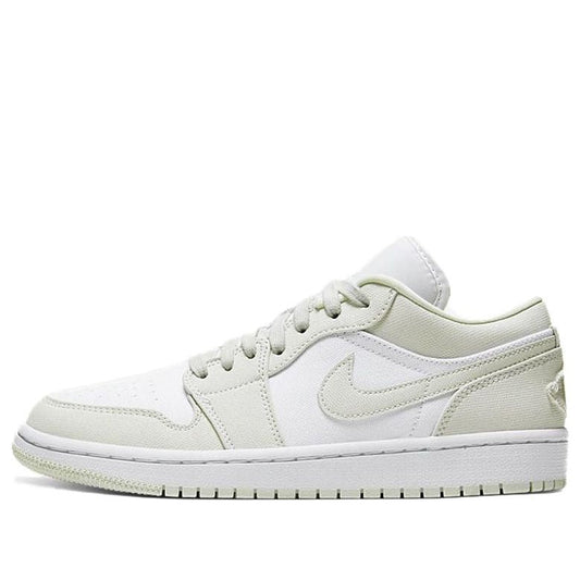 Womens WMNS Air Jordan 1 Low 'Spruce Aura' White/Spruce Aura/Spruce Aura CW1381-003