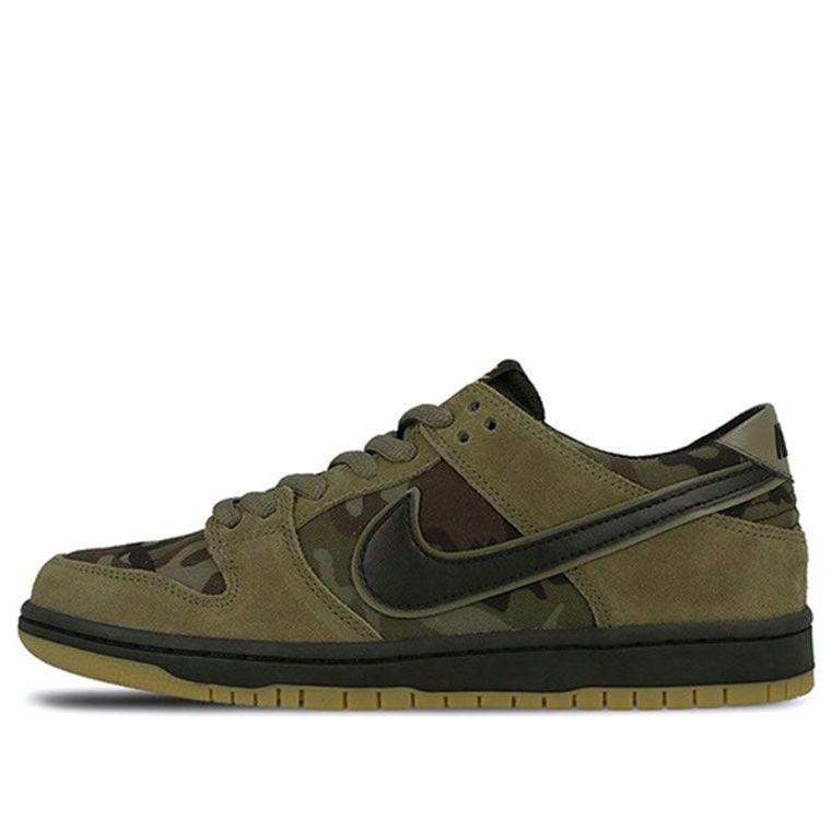 Nike SB Skateboard Zoom Dunk Low Pro Camo 854866-209