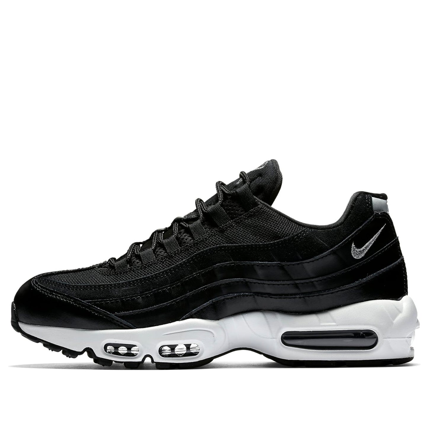 Nike Air Max 95 Premium 'Rebel Skulls' Black/Chrome-Off White 538416-008 sneakmarks