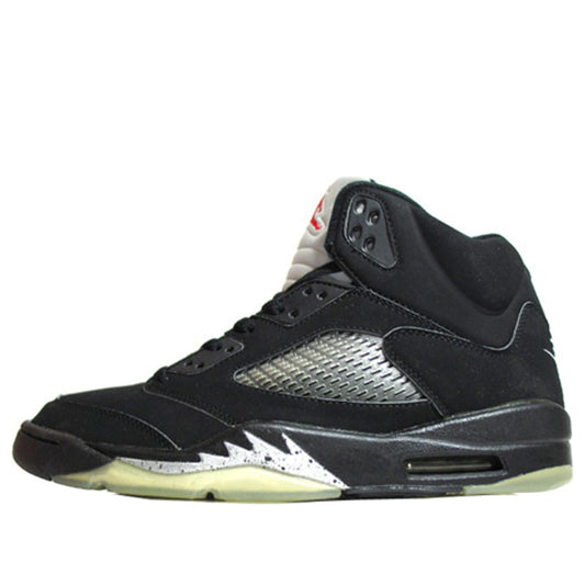 Air Jordan 5 Retro 'Metallic' 2000 Black/Black-Metallic Silver 136027-001