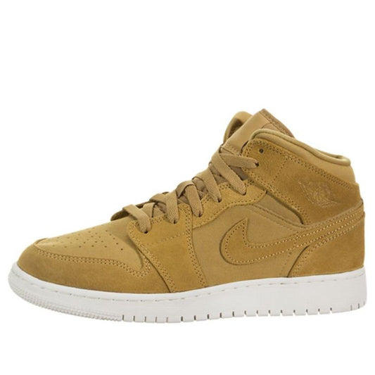 Air Jordan 1 Mid BG GOLDEN HARVEST/SAIL 554725-725