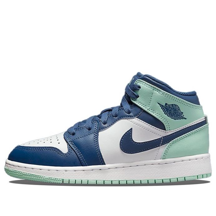 Air Jordan 1 Mid \Blue Mint\ (GS) 554725-413