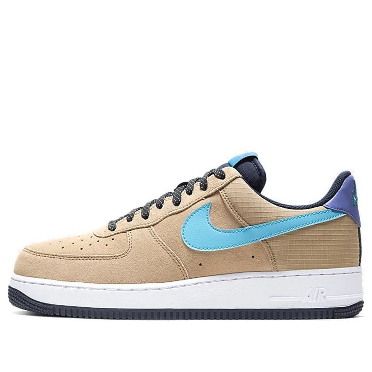 Nike Air Force 1 Low 'Khaki ACG' Khaki/Persian Violet/Bright Teal/Blue Fury CD0887-201 KICKSOVER