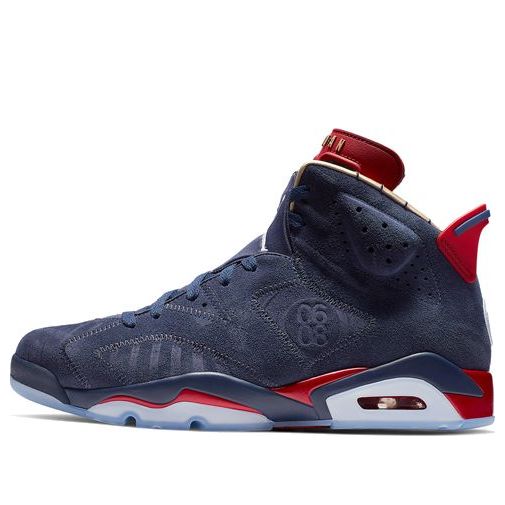 Air Jordan 6 Retro 'Doernbecher' 2019 Midnight Navy/White-Varsity Red-Metallic Gold CI6293-416