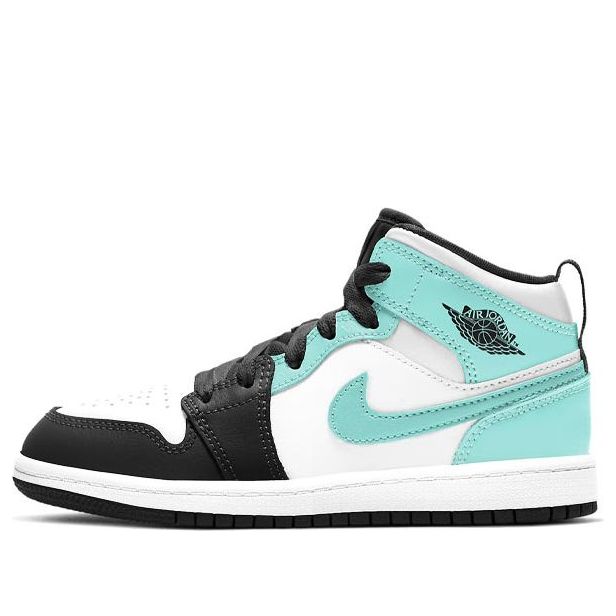 Air Jordan 1 Mid Island Green BP Tropical Twist Igloo (PS) 640734-132