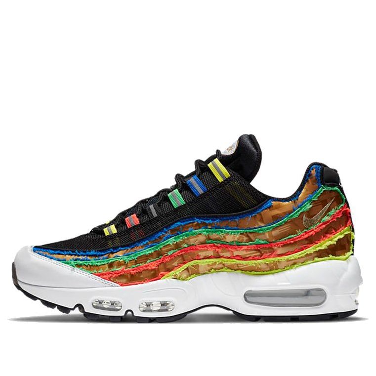 Nike Air Max 95 'Olympics' Black/White/Racer Blue/Green Spark DA1344-014 sneakmarks